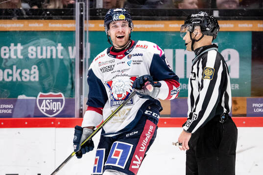 Linköpings Patrick Russell reagerar på domslut
