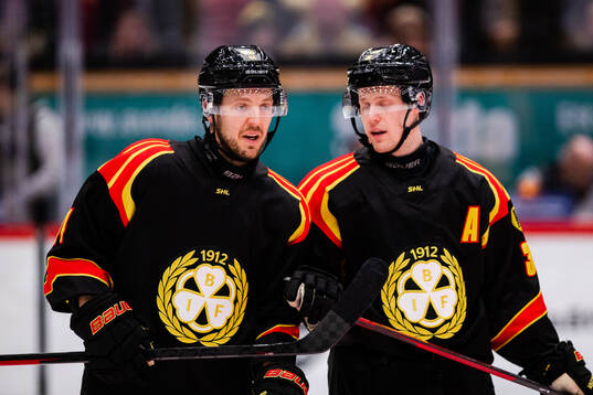 Brynäs Jacob Blomqvist och Linus Ölund