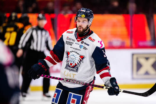 Linköpings Oscar Fantenberg deppar