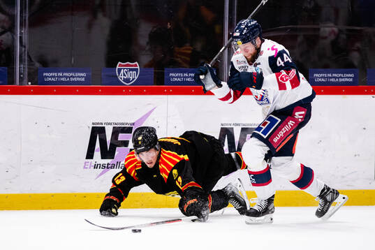 Brynäs Samuel Johannesson och Linköpings Jonas Junland