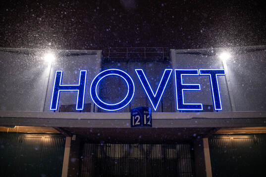Exteriör vy över Hovet