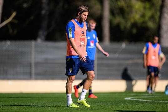 Christoffer Nyman of the Swedish men's football national