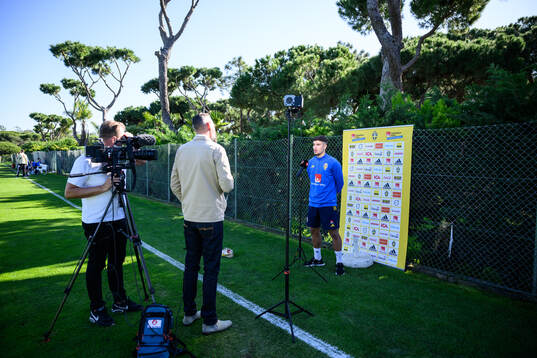 Edvin Kurtulus of the Swedish men's football national team