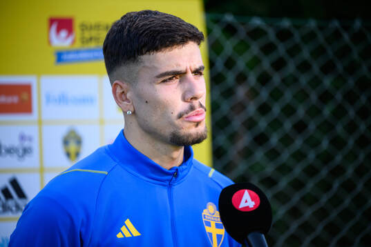 Edvin Kurtulus of the Swedish men's football national team