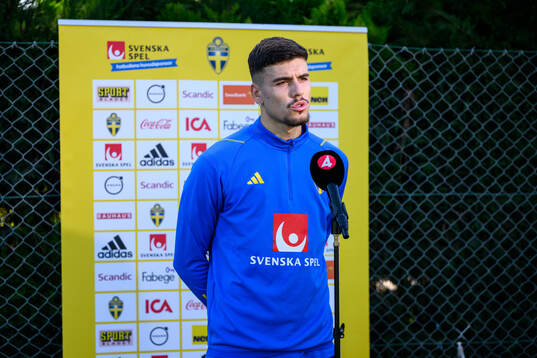 Edvin Kurtulus of the Swedish men's football national team