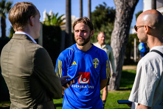 Christoffer Nyman of the Swedish men's football national
