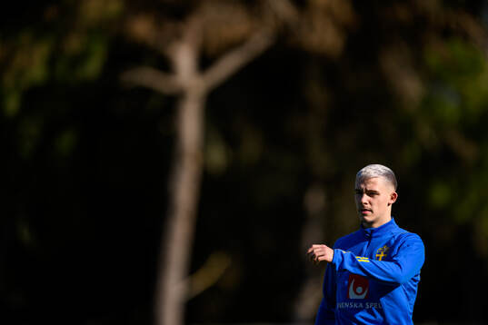 Jacob Ondrejka of the Swedish men's football national team