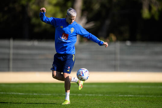 Jacob Ondrejka of the Swedish men's football national team