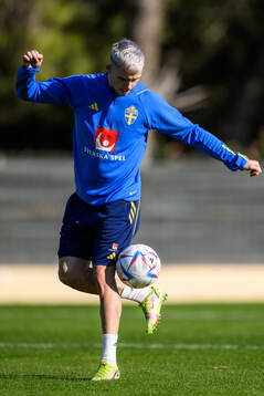 Jacob Ondrejka of the Swedish men's football national team