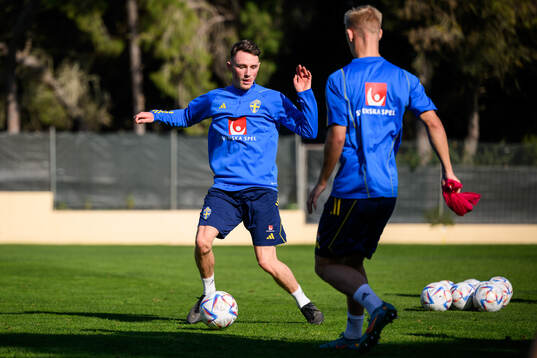 Noah Persson of the Swedish men's football national team at