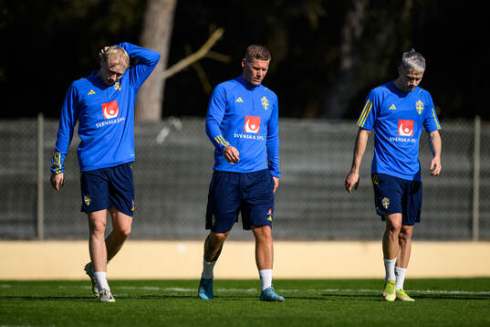 André Boman, Victor Edvardsen and Jacob Ondrejka of the