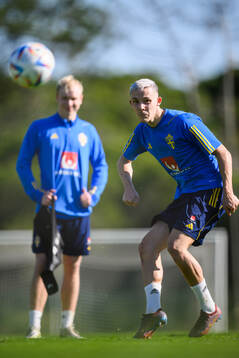 Jacob Ondrejka of the Swedish men's football national team