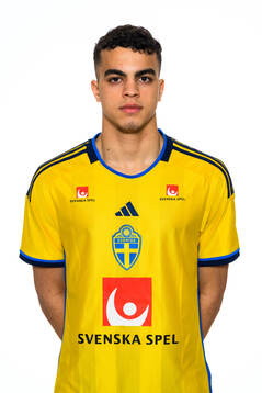 Yasin Ayari of the Swedish men's football national team