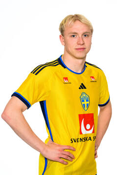 André Boman of the Swedish men's football national team