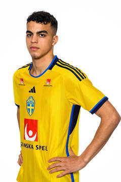 Yasin Ayari of the Swedish men's football national team