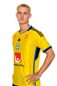 Carl Gustafsson of the Swedish men's football national team