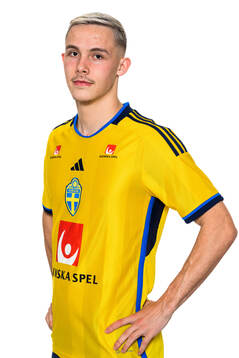 Jacob Ondrejka of the Swedish men's football national team
