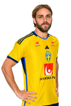Christoffer Nyman of the Swedish men's football national