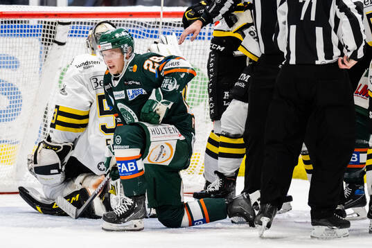 Kristianstads Linus Pettersson deppar