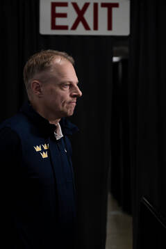 Magnus Hävelid, head coach of Sweden