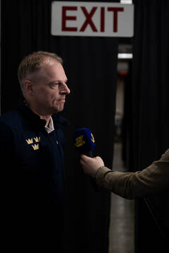 Magnus Hävelid, head coach of Sweden