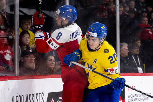 David Moravec of Czech Republic and Liam Öhgren of Sweden
