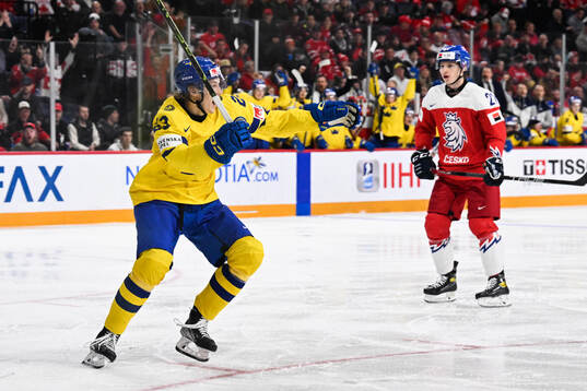 William Strömgren celebrates