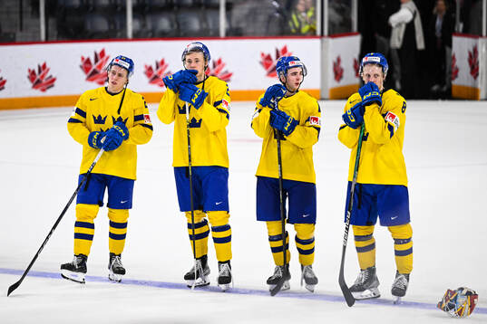 Jonathan Lekkerimäki, William Strömgren, Isak Rosén and