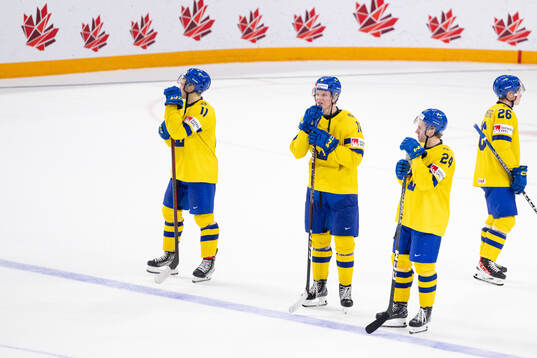 Fabian Lysell , Filip Bystedt and Jonathan Lekkerimäki of