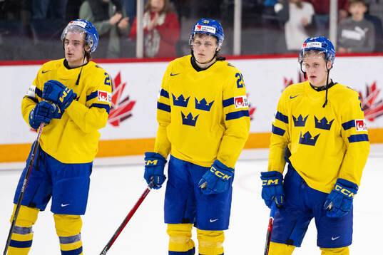 Leo Carlsson , Milton Oscarson and Elias Pettersson of