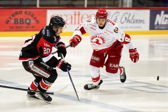 Nybros Juho Liuksiala och Troja/Ljungbys Christian Lindberg