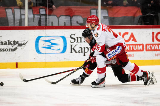 Nybros Jesper Mångs och Troja/Ljungbys Axel Lindström