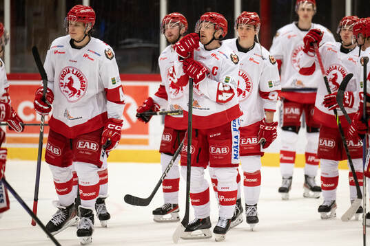 Troja/Ljungbys spelare deppar