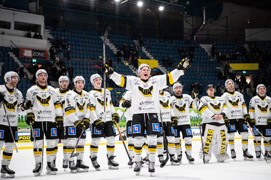 Västerås Anton Eriksson jublar