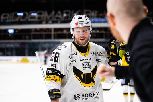 Västerås Lukas Zetterberg jublar