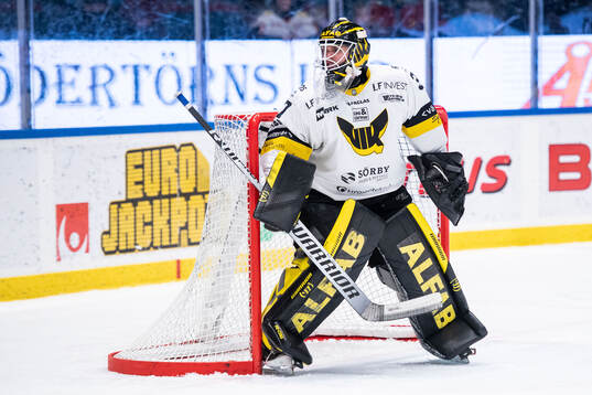Västerås målvakt Johan Gustafsson