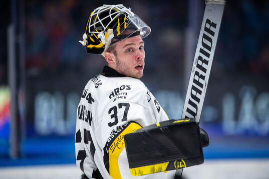 Västerås målvakt Johan Gustafsson