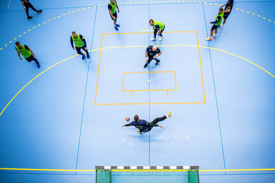 Bläddra bland fler bilder av Handboll, Sverige, Träning