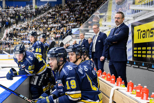 HV71s tränare Tommy Samuelsson