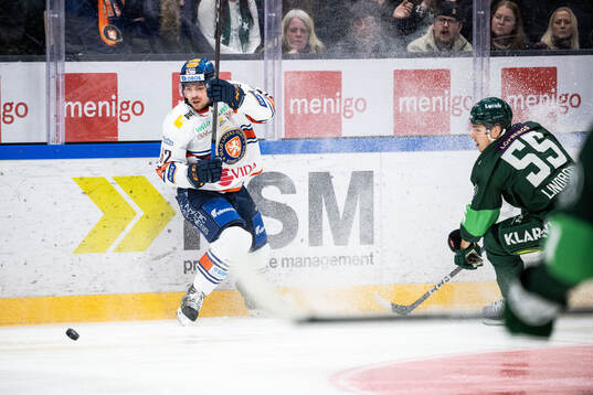 Växjös Manuel Ågren och Färjestads Max Lindroth