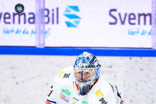 Växjös målvakt Emil Larmi