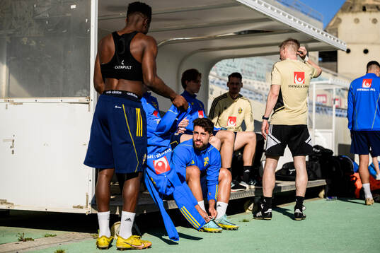 Josafat Mendes and Moustafa Zeidan of the Swedish men's
