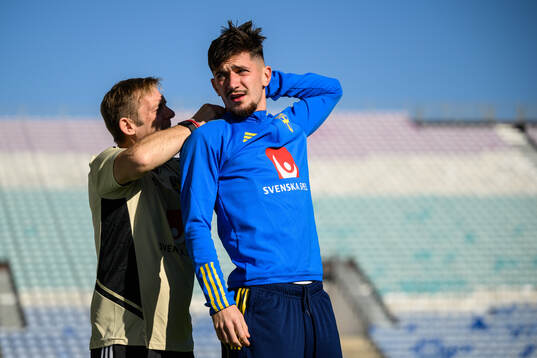 performance manager Paul Balsom and Armin Gigovic of the