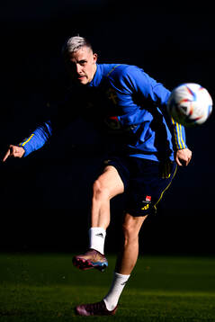 Jacob Ondrejka of the Swedish men's football national team