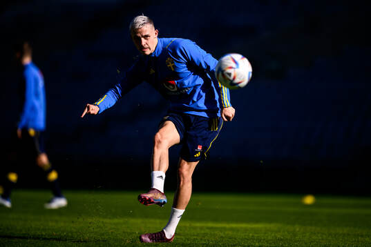 Jacob Ondrejka of the Swedish men's football national team