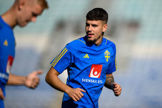 Edvin Kurtulus of the Swedish men's football national team