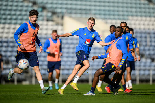 Armin Gigovic, Alexander Bernhardsson and Joel Asoro of the