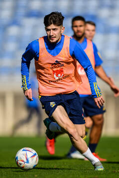 Armin Gigovic of the Swedish men's football national team