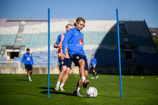 Sebastian Nanasi of the Swedish men's football national