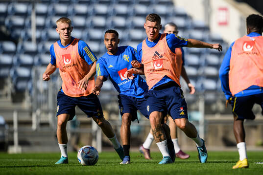 Carl Gustafsson, Bilal Hussein and Victor Edvardsen of the
